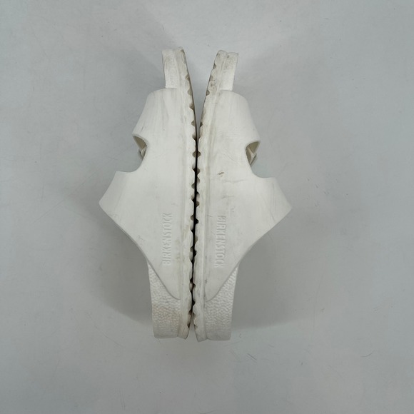 Birkenstock Arizona EVA White Waterproof Sandals Two Strap Women 6.5 - Picture 7 of 8